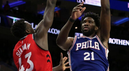 NBA – Sixers: XXL performance of Joel Embiid in six figures