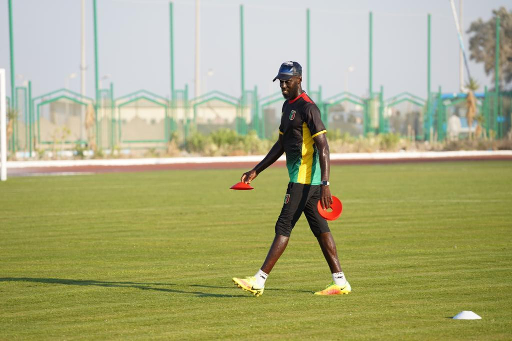 Fousseni Diawara entraînement