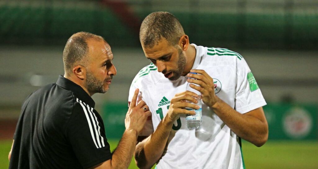 Belmadi et Islam Slimani