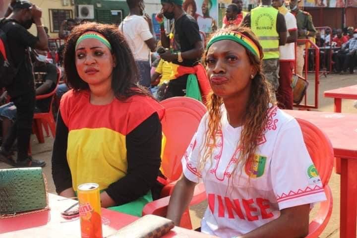 CAN 2021 Les supporters du Syli de la Guinée