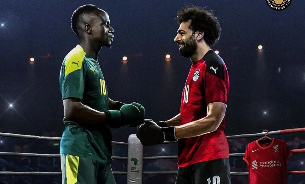 CAN 2021 Sadio Mané Mohamed Salah 1