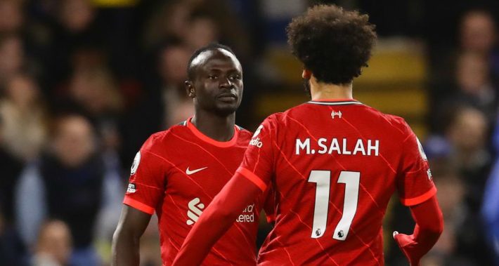 Sadio Mané et Mohamed Salah