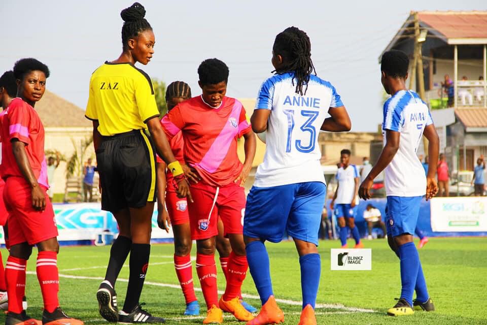 Comprehensive wrap up of the 2021/2022 Ghana Women’s Premier League : Hasaacas Ladies extends unbeaten run, FC Savannah holds Pearl Pia Ladies  as Prisons Ladies FC thumps Northern Ladies in Tamale