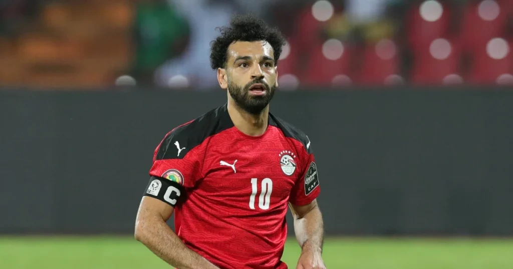 Mohamed Salah, capitaine des Pharaons d'Egypte