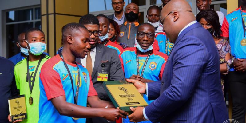 Serge Chembo Nkonde tournoi panafricain de football interscolaire