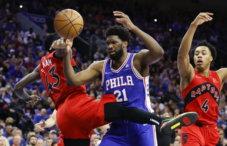 Pascal Siakam vs Joel Embiid play-offs