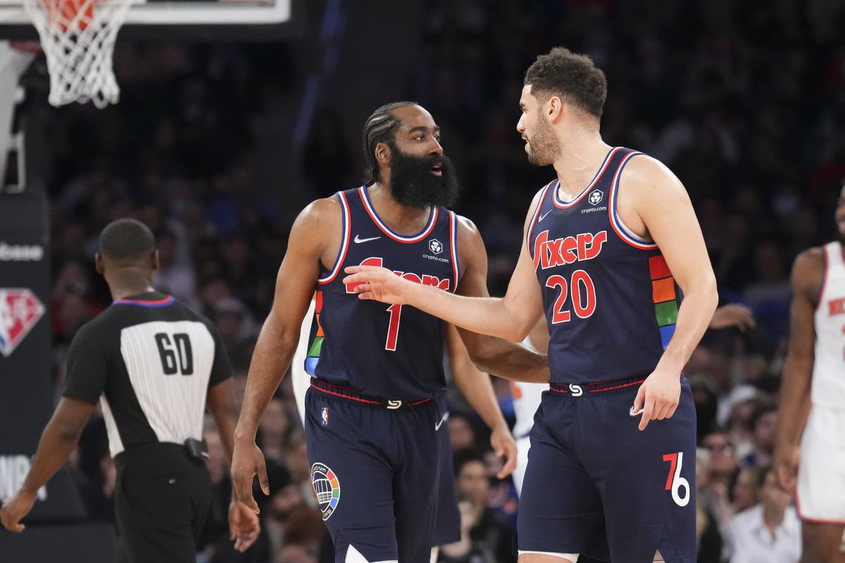 Sixers : Georges Niang juge la saison de James Harden, sans langue de bois