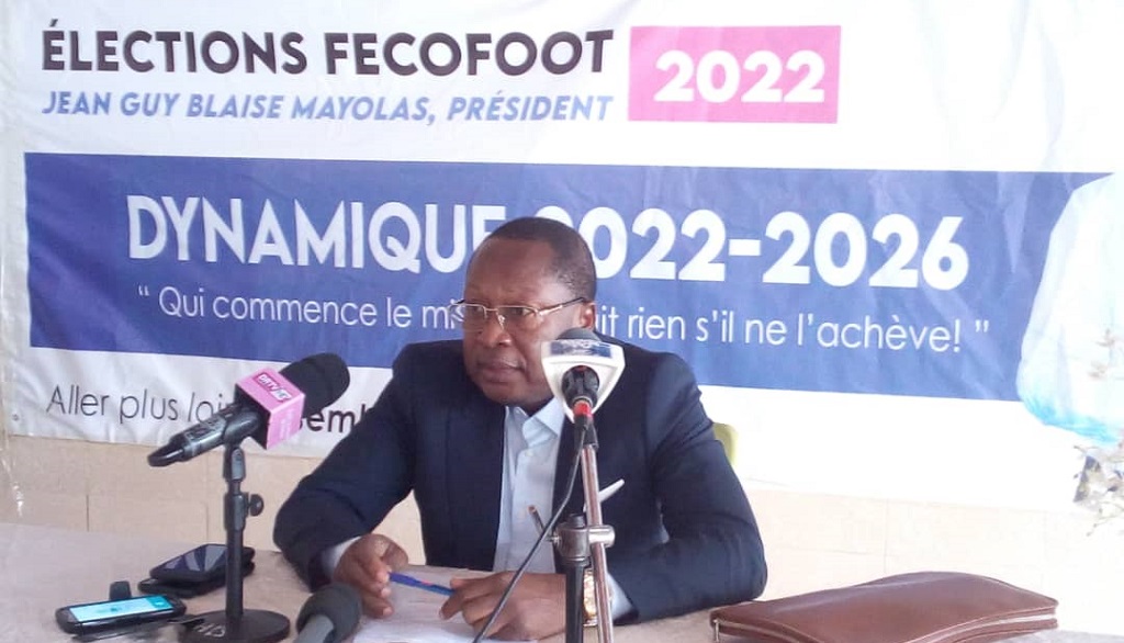 Rep Congo: Mayolas re-elected president of the Football Federation