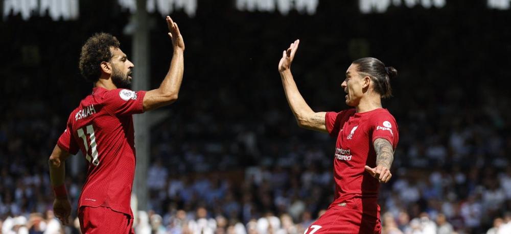 Mo Salah et Darwin Nunez