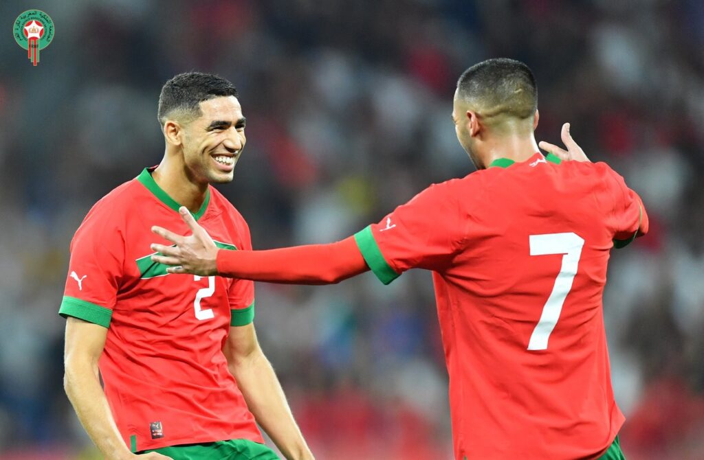 Achraf Hakimi et Hakim Ziyech en fusion 1