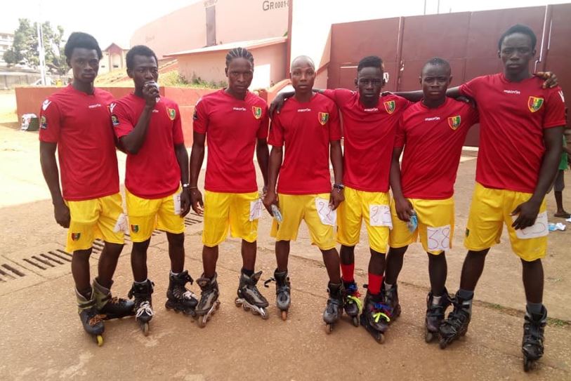 Les patineurs de Guinée