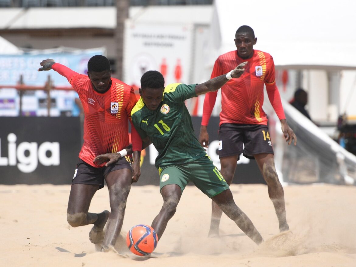 Uganda Sand Cranes ready for 2022 Beach Soccer AFCON