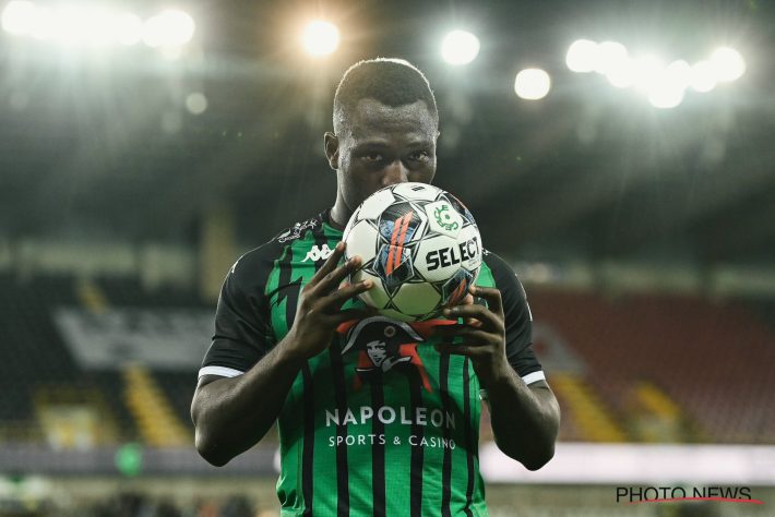 Belgique : Kévin Denkey élu «Joueur du mois» en Pro League