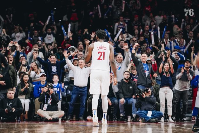 NBA-Sixers : la performance XXL de Joel Embiid en six chiffres