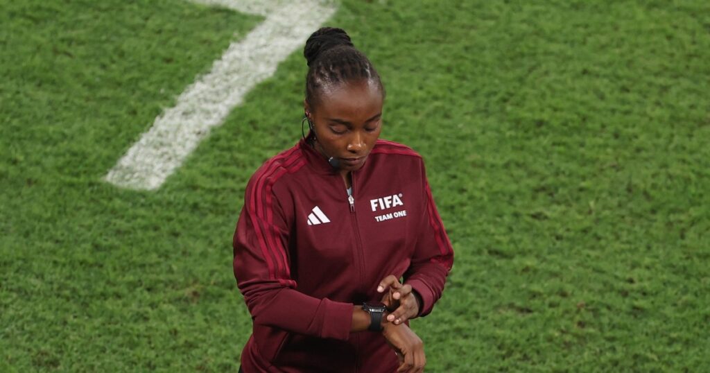 Salima Mukansanga, arbitre internationale de match (Rwanda)