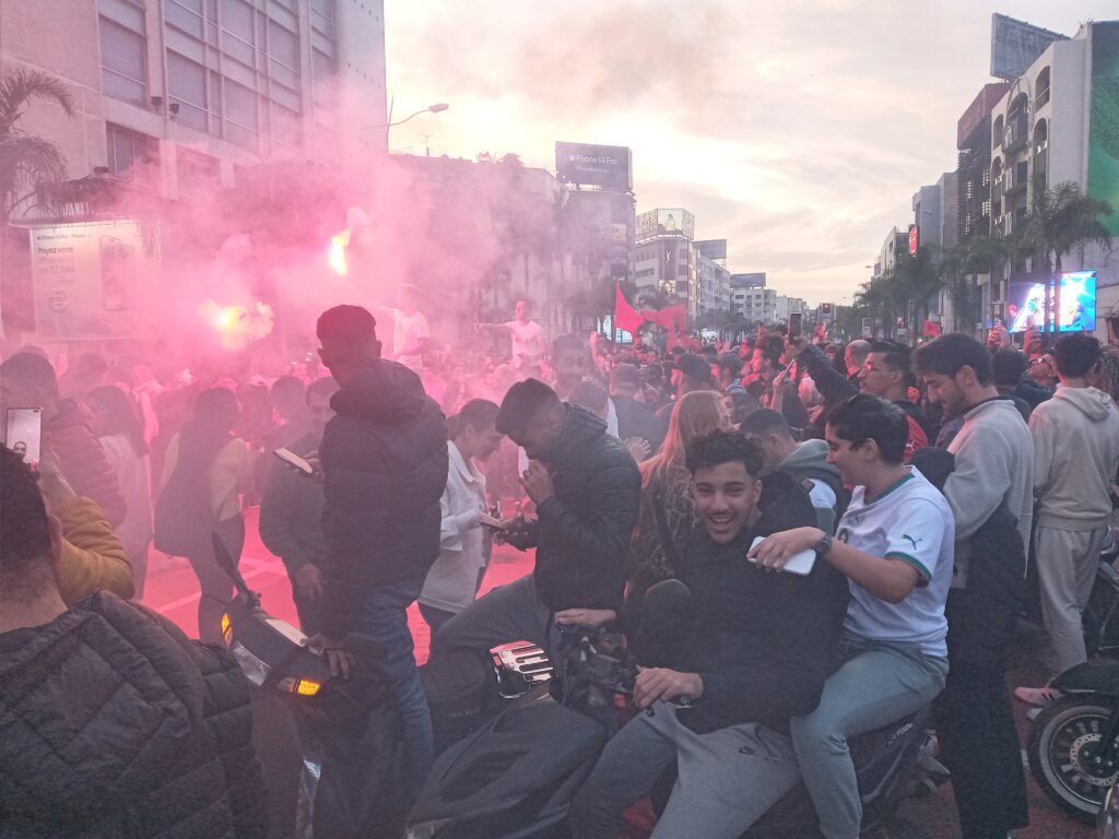 Ambiance de folie au Maroc Mondial 2022