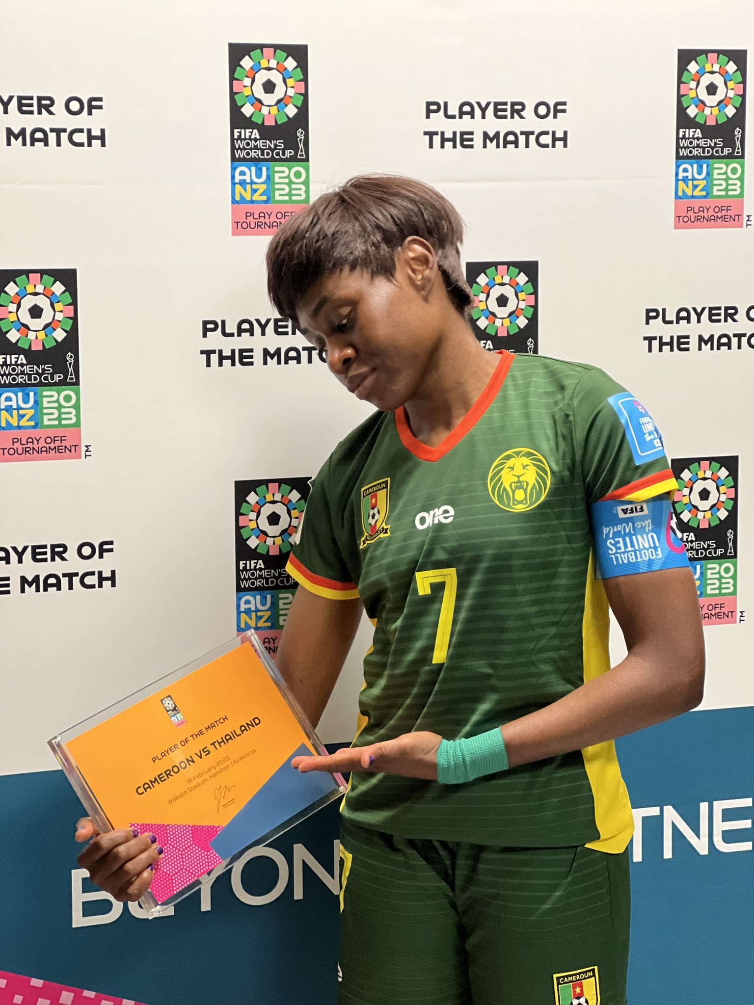 FIFA Women’s WC: Onguene’s brace against Thailand keeps Cameroon’s  2023 world cup dream alive