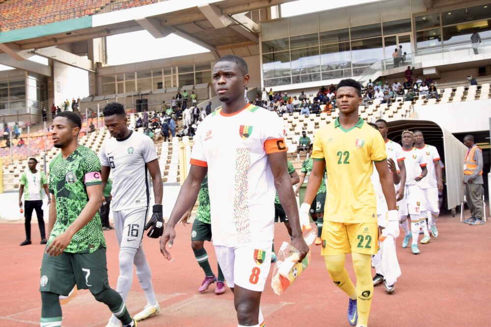 U23 Afcon qualifiers: Guinea hold wasteful 10-man Nigeria in Abuja