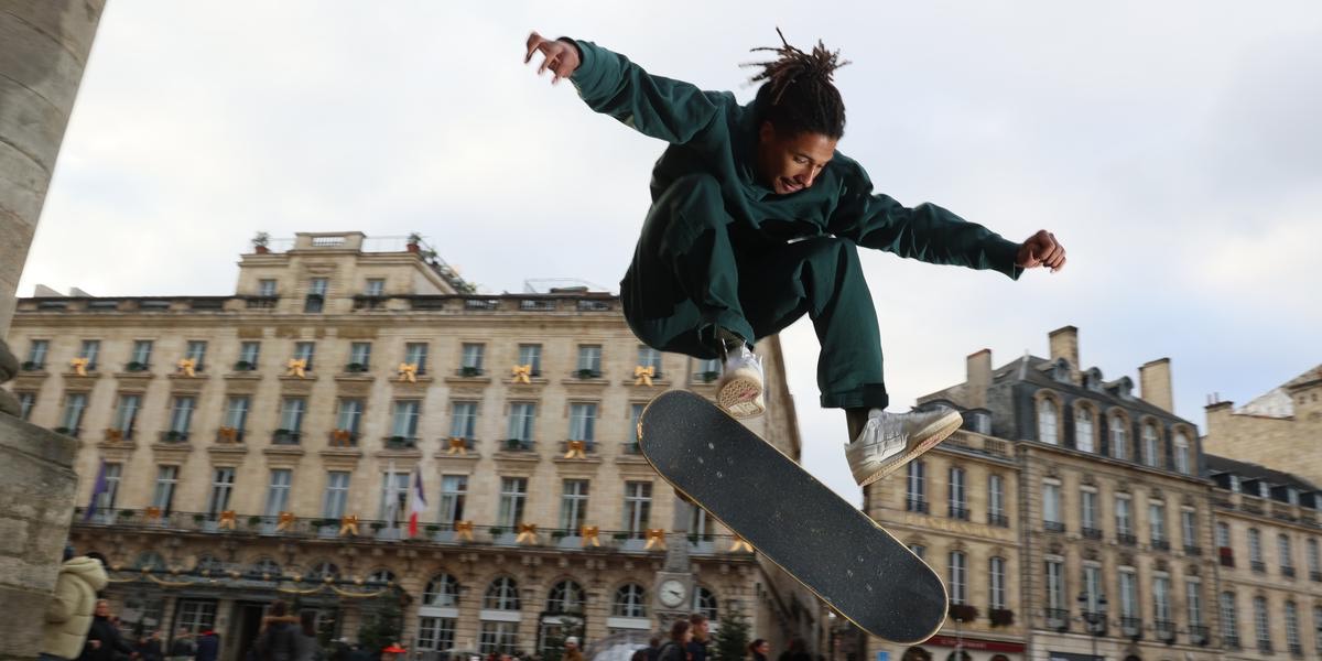 Skate : Jean Thomas Saldou, ce Girondin qui rêve d’emmener le Sénégal à Paris 2024