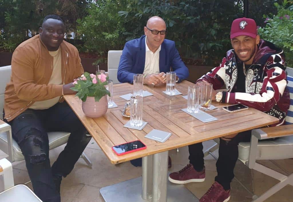 Quand Patrice Neveu rencontrait Aubameyang à Londres