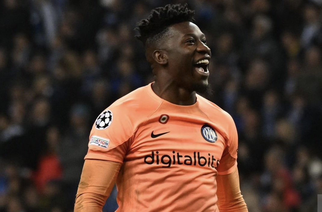 LDC : André Onana, la muraille de l’Inter contre Benfica