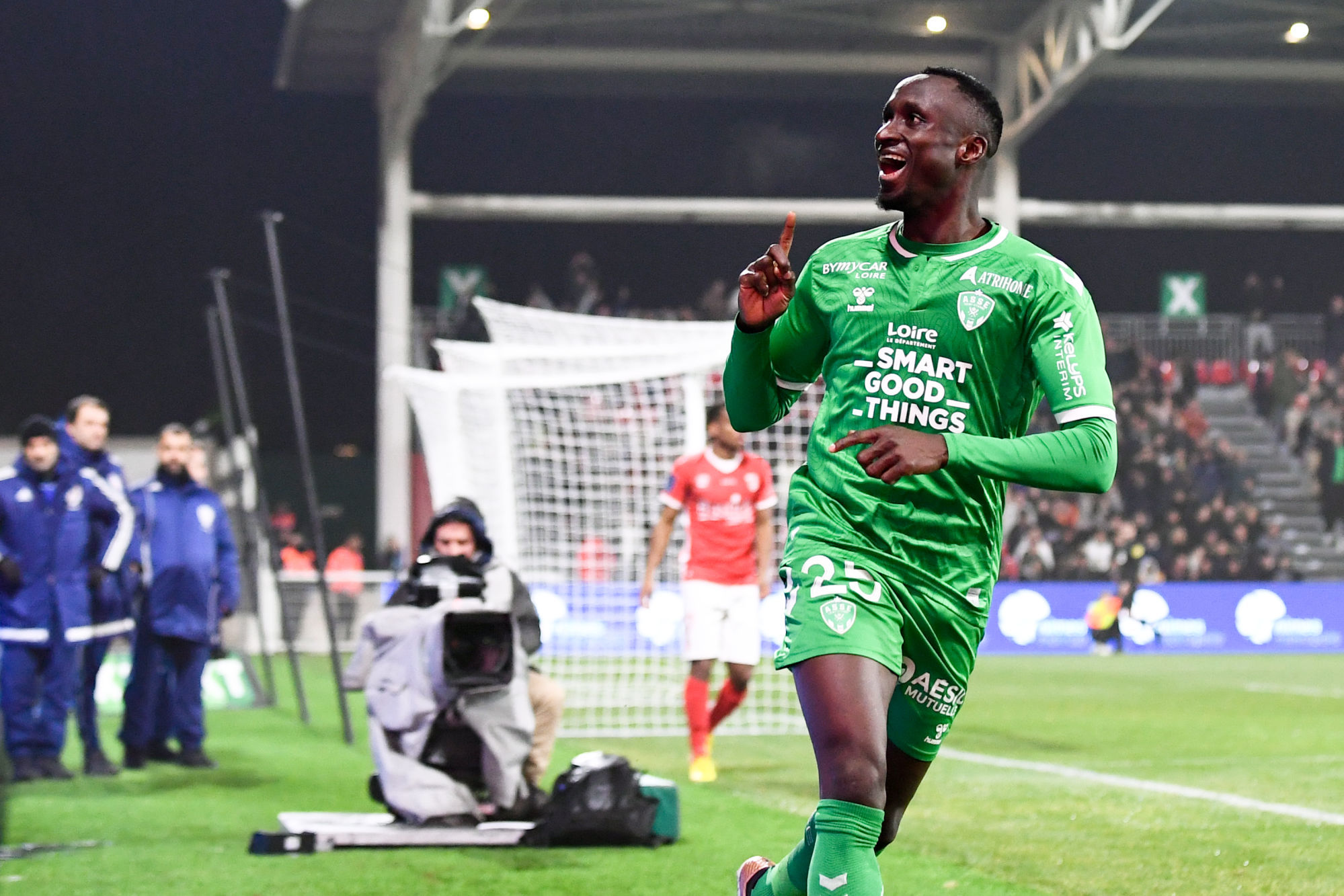 Ligue 2 : Ibrahima Wadji a remis Saint-Etienne dans le vert