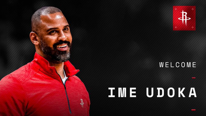 Ime Udoka coach Houston Rockets