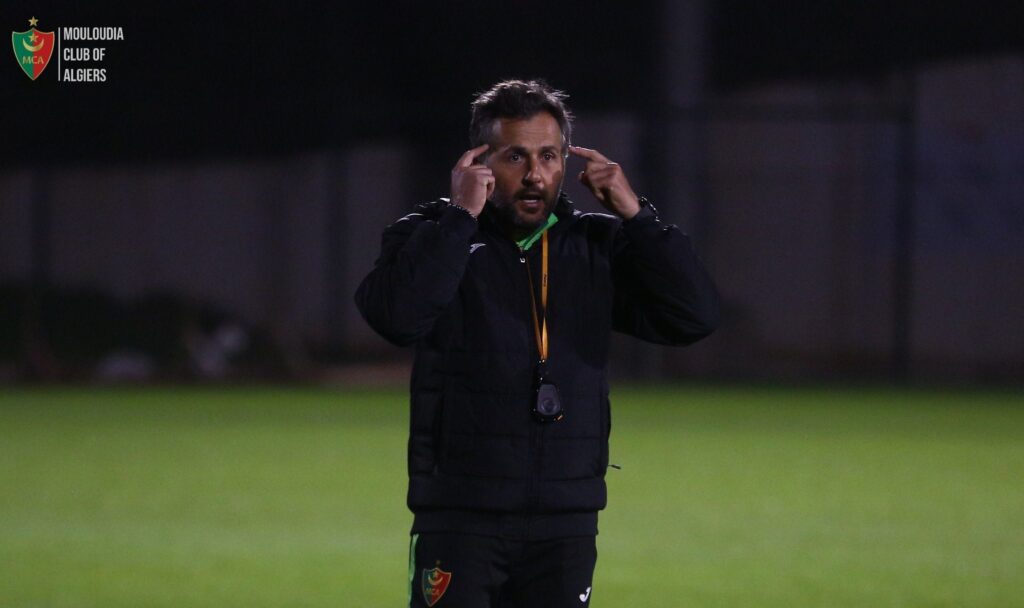 Patrice Beaumelle coach Mouloudia Club d'Alger