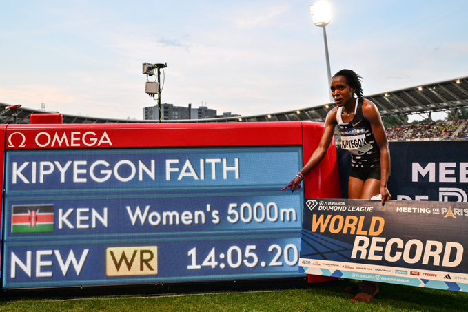 Road World Championships: Faith Kipyegon aims for 3rd world title in Riga