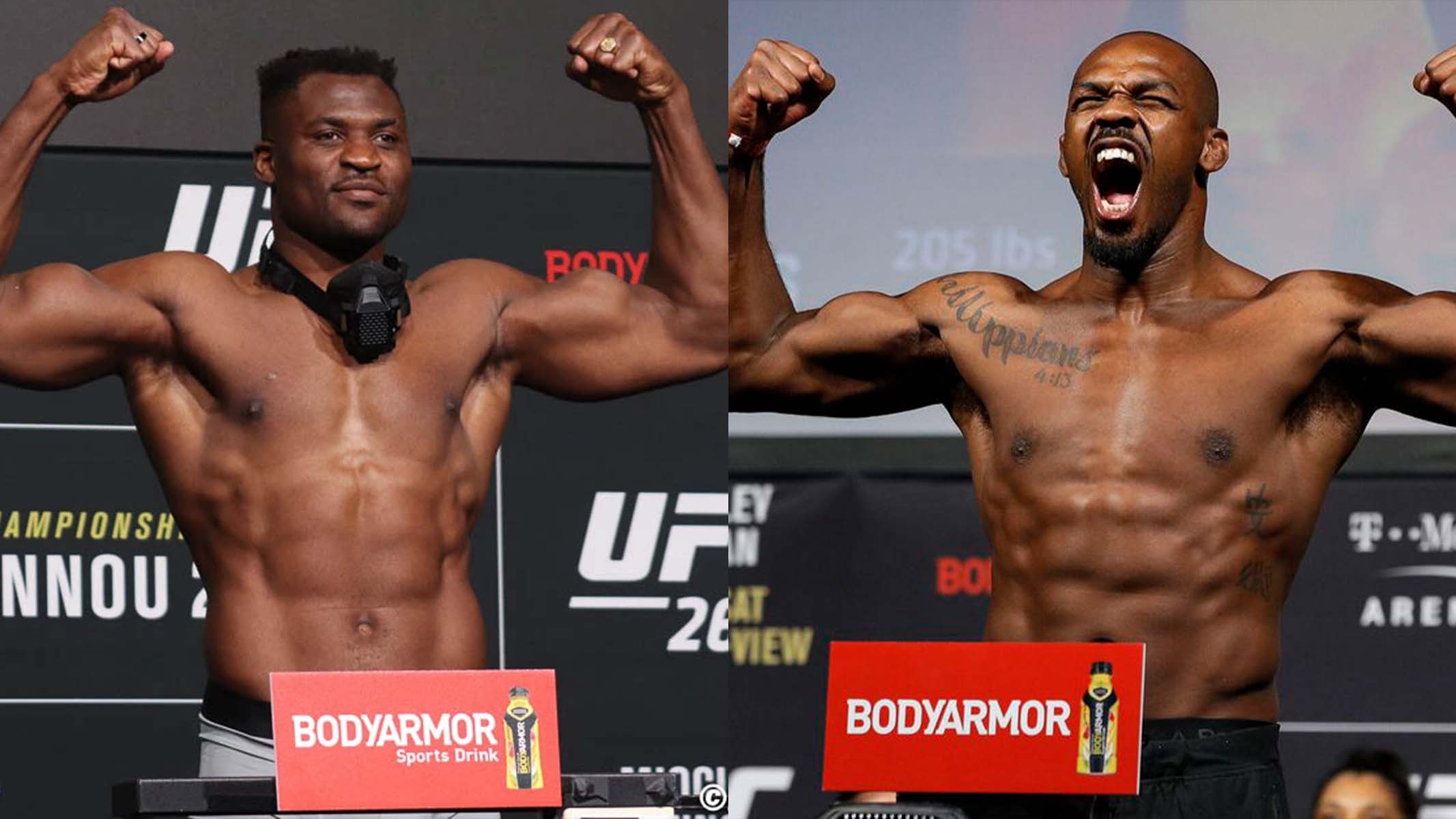 Francis Ngannou vs Jon Jones