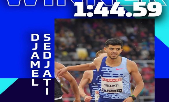 JO 2024-800m : l’Algérien Djamel Sedjati qualifié