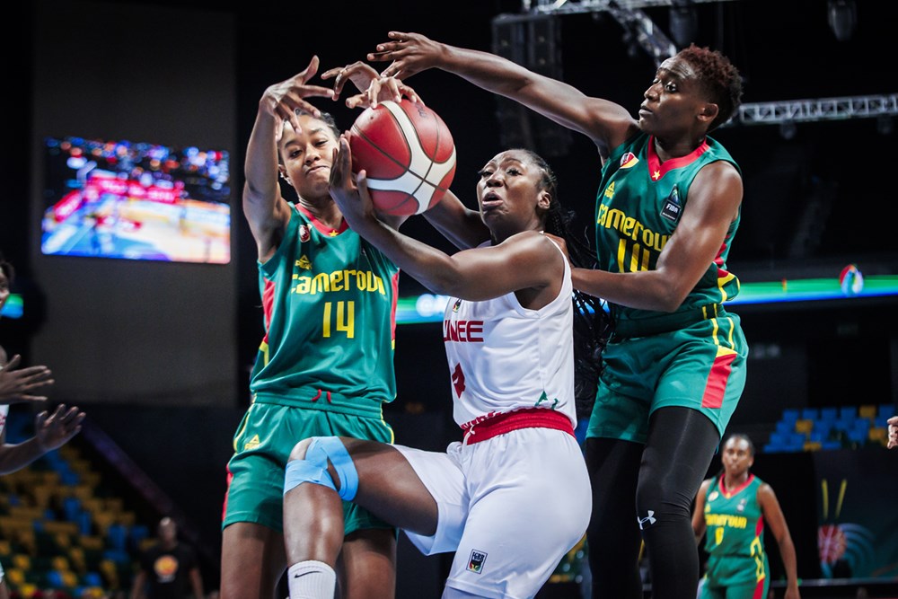 Afrobasket féminin 2023 : la Guinée fait meilleure figure, le Cameroun en quarts