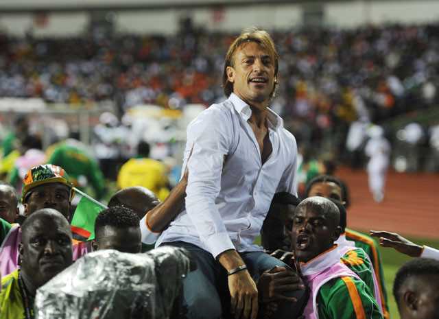 Hervé Renard champion d'Afrique avec la Zambie