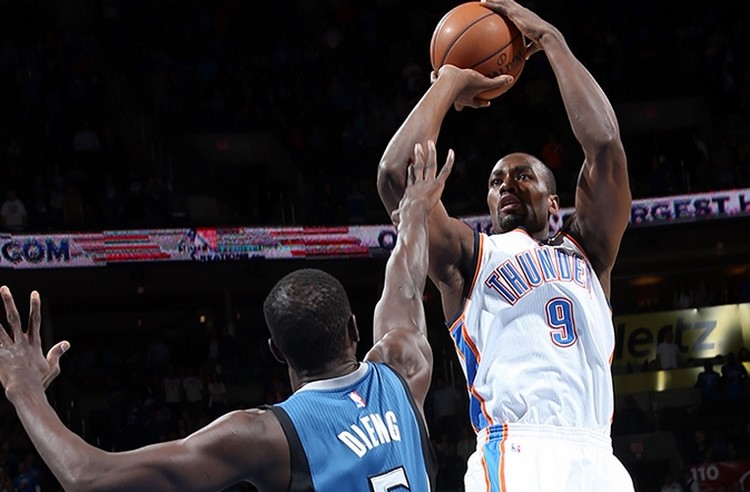 Serge Ibaka face à Gorgui Sy Dieng