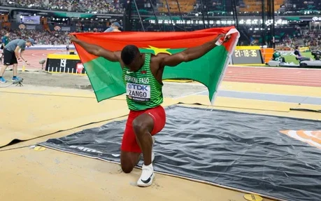 Athletics – Worlds 2023: Fabrice Zango wins gold as Louis Mendy excluded for false start