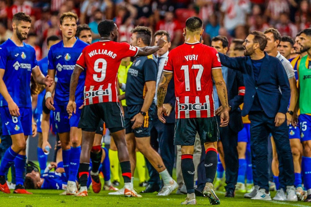 Athletic Bilbao : Iñaki Williams en colère contre le coach de Getafe