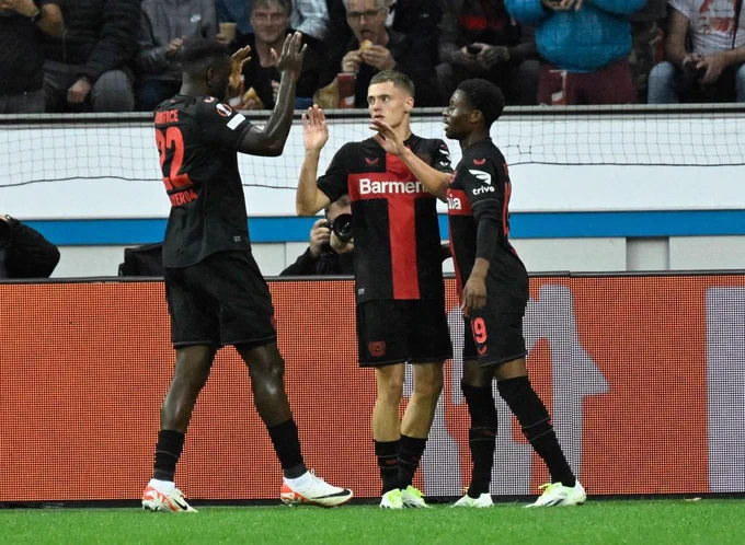 Europa League : Boniface et Adli buteurs avec Leverkusen