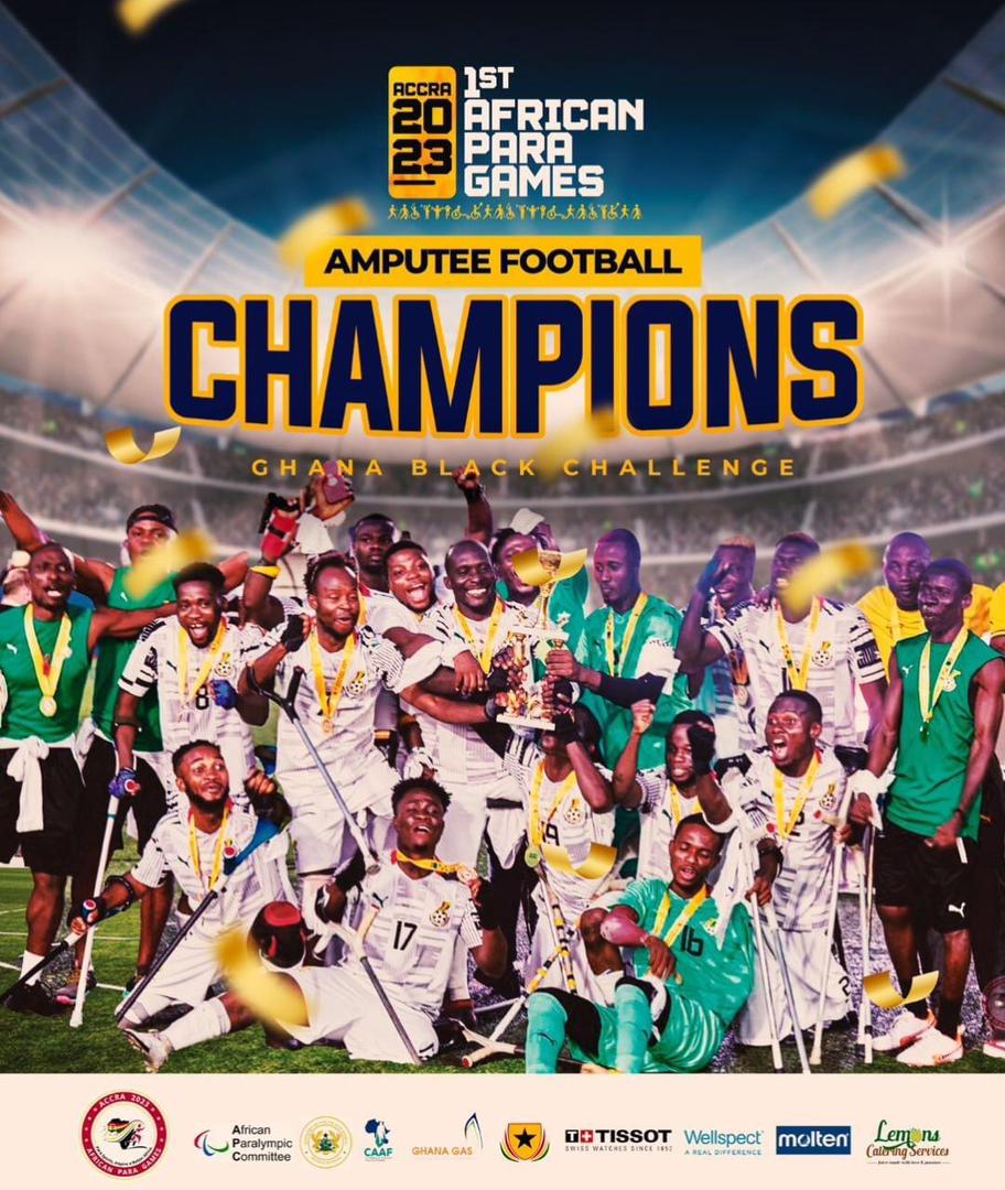 Amputee football team defeat Morocco in final to become Champions