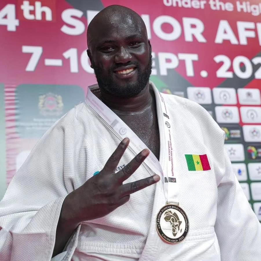 Judo : le Sénégalais Mbagnick Ndiaye, Roi d’Afrique