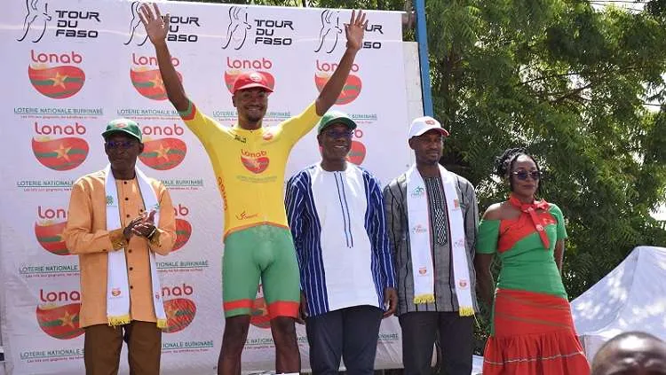 Tour du Faso 2023 : le Burkinabè Paul Daumont récupère le maillot jaune