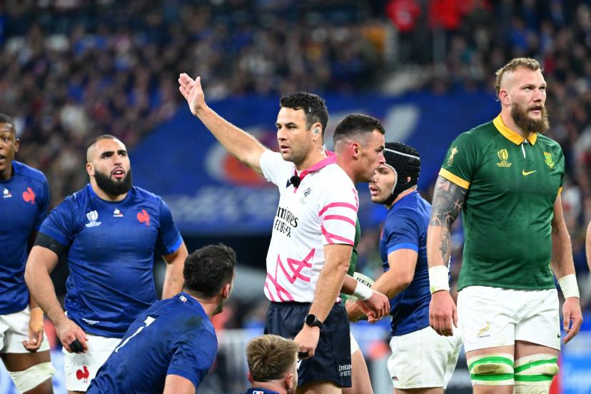 Mondial Rugby 2023 : Ben O’Keeffe au sifflet d’Afrique du Sud-Angleterre