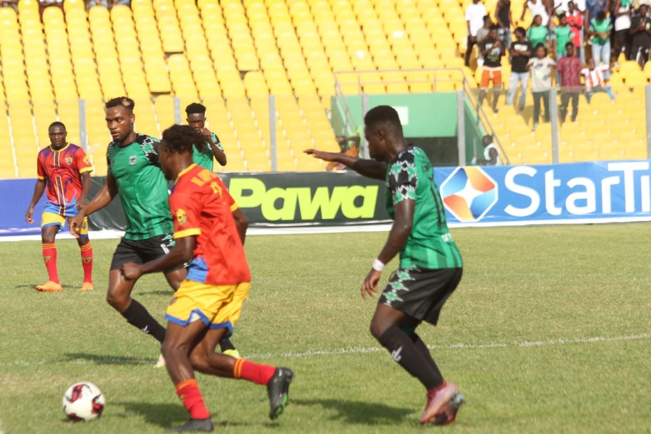 2023/24 Ghana Premier League Matchday 6 Wrap: Asante Kotoko held by Nations FC, Hearts of Oak’s struggles continue with goalless draw against Samartex