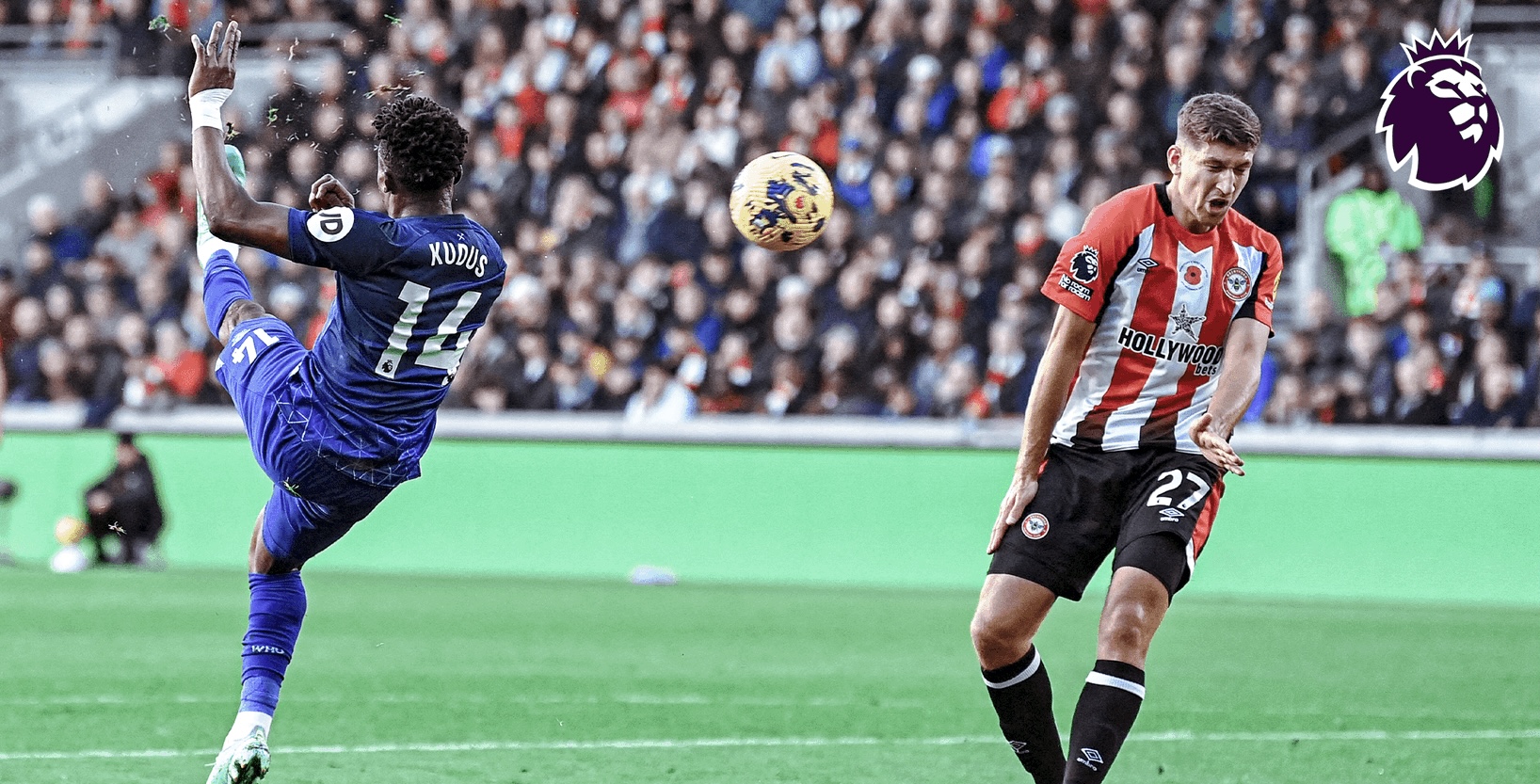 West Ham : la merveille de Kudus face à Brentford (video)