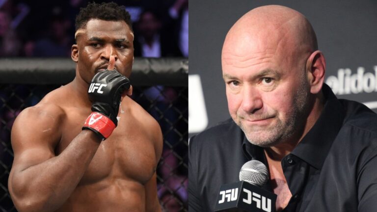 Dana White Francis Ngannou