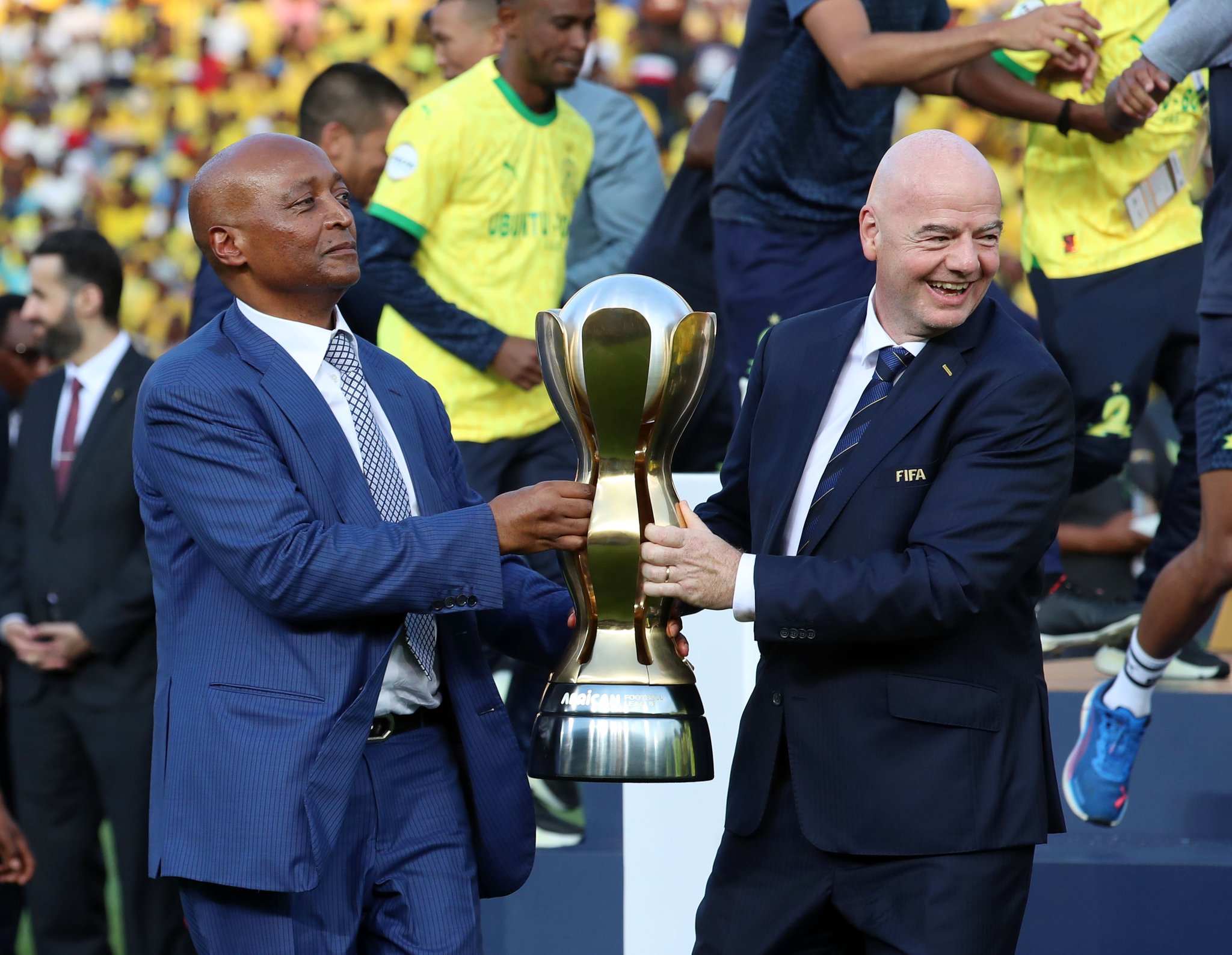 Sundowns : la confession d’Infantino à Rulani Mokwena