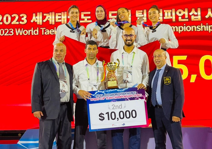 Taekwondo : la sélection féminine du Maroc médaillée d’argent