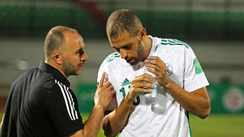 Belmadi et Islam Slimani