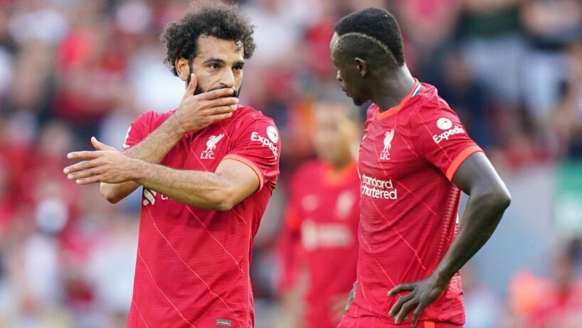 Sadio Mané et Mohamed Salah