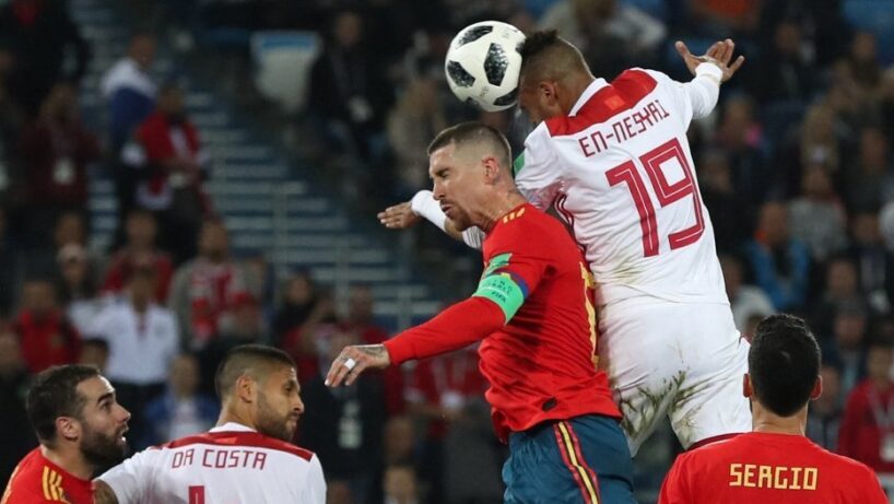 Maroc-Espagne En-Nesiry buteur en Russie