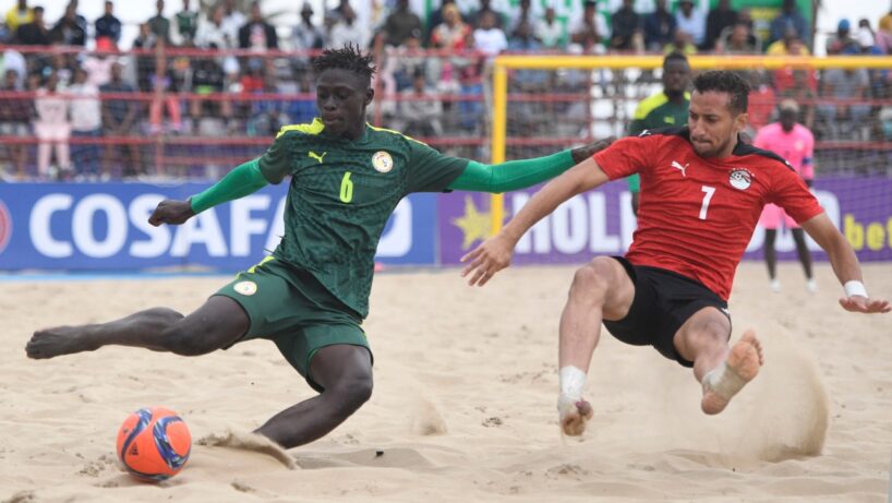 CAN beahc soccer Sénégal vs Egypte